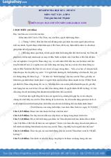 Đề thi học kì 2 Văn 8 - Đề số 9